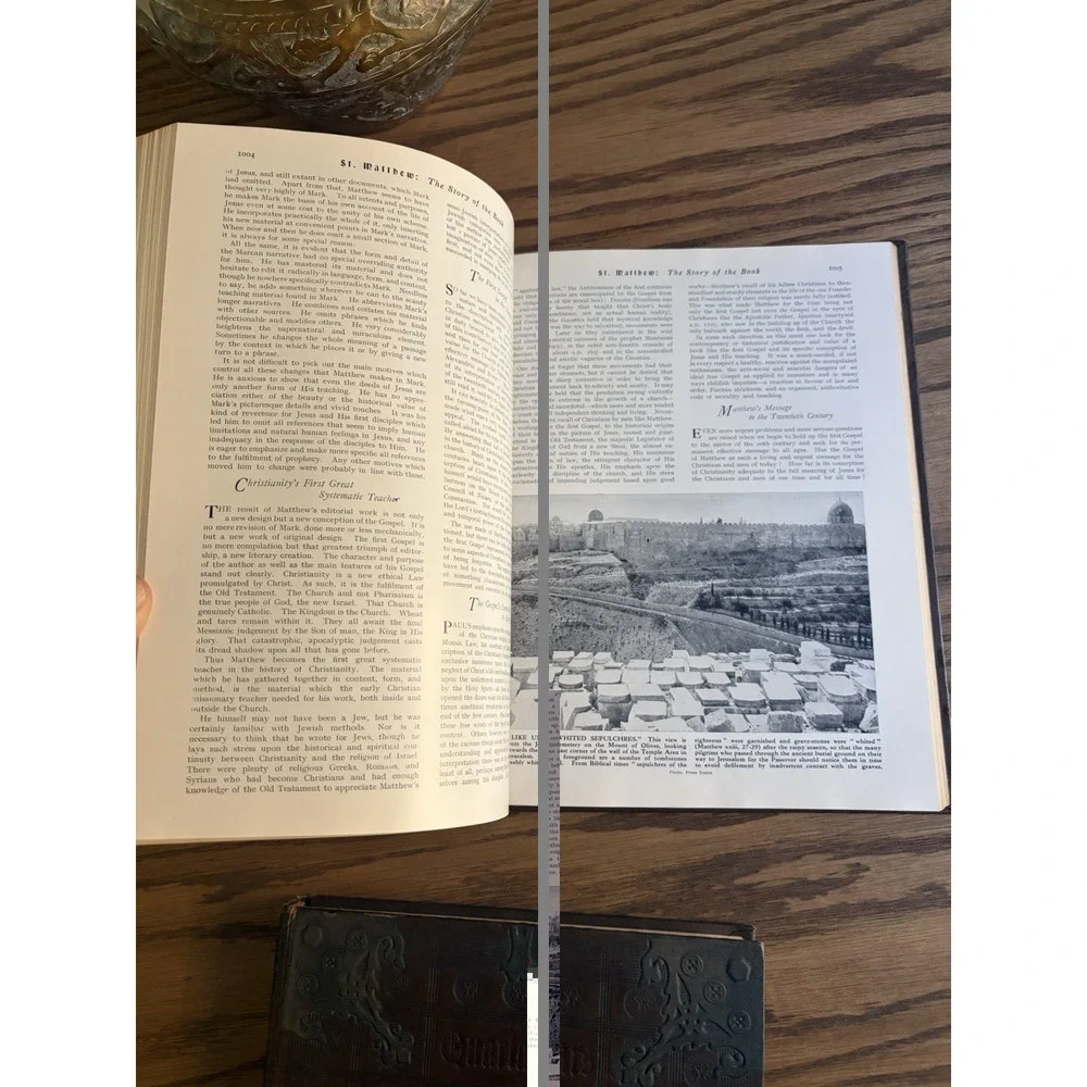 Vintage 1950s The Story Of The Bible Told By Living Writers of Authority Vol 3-4